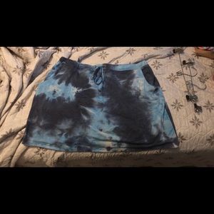 Tie Dye Blue Skort Size XXL